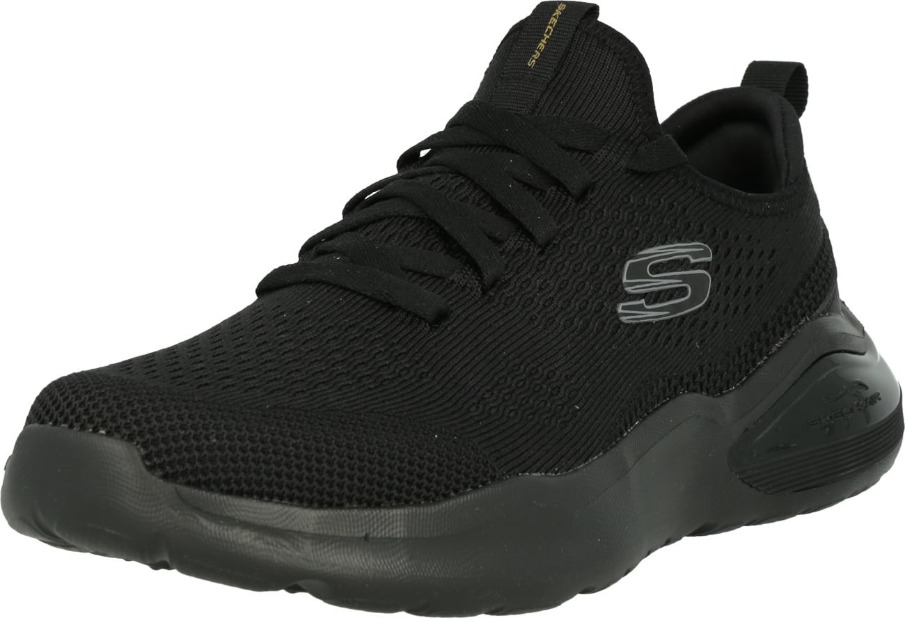 SKECHERS Tenisky šedá / černá