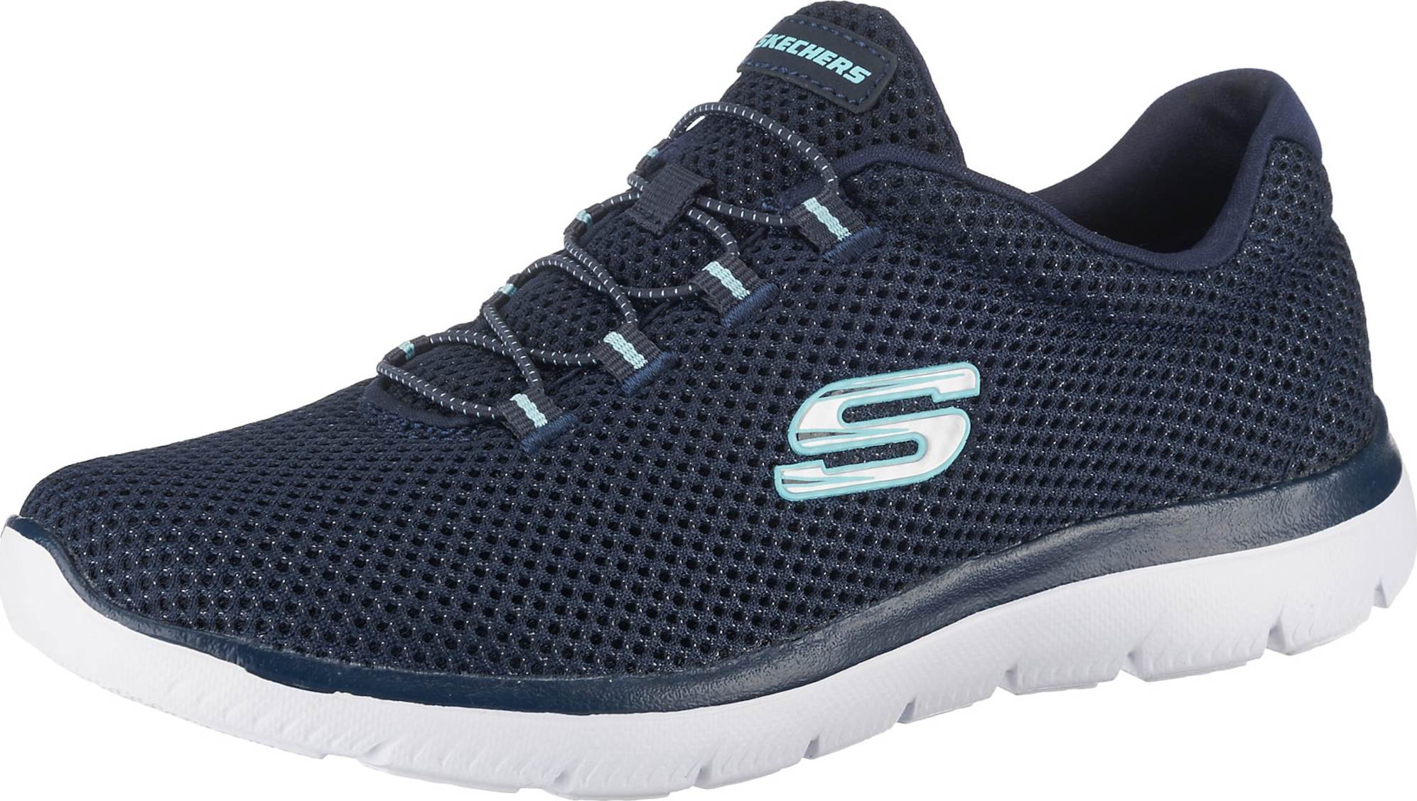 SKECHERS Tenisky 'Summits' námořnická modř / nefritová