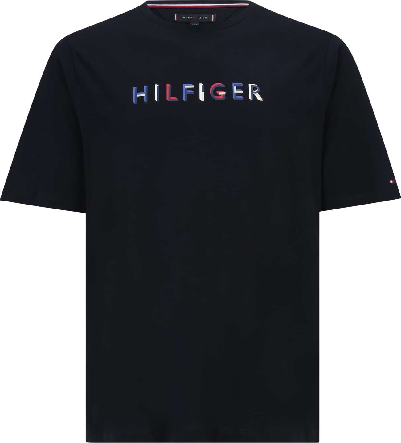 Tommy Hilfiger Big & Tall Tričko modrá / námořnická modř / červená / bílá