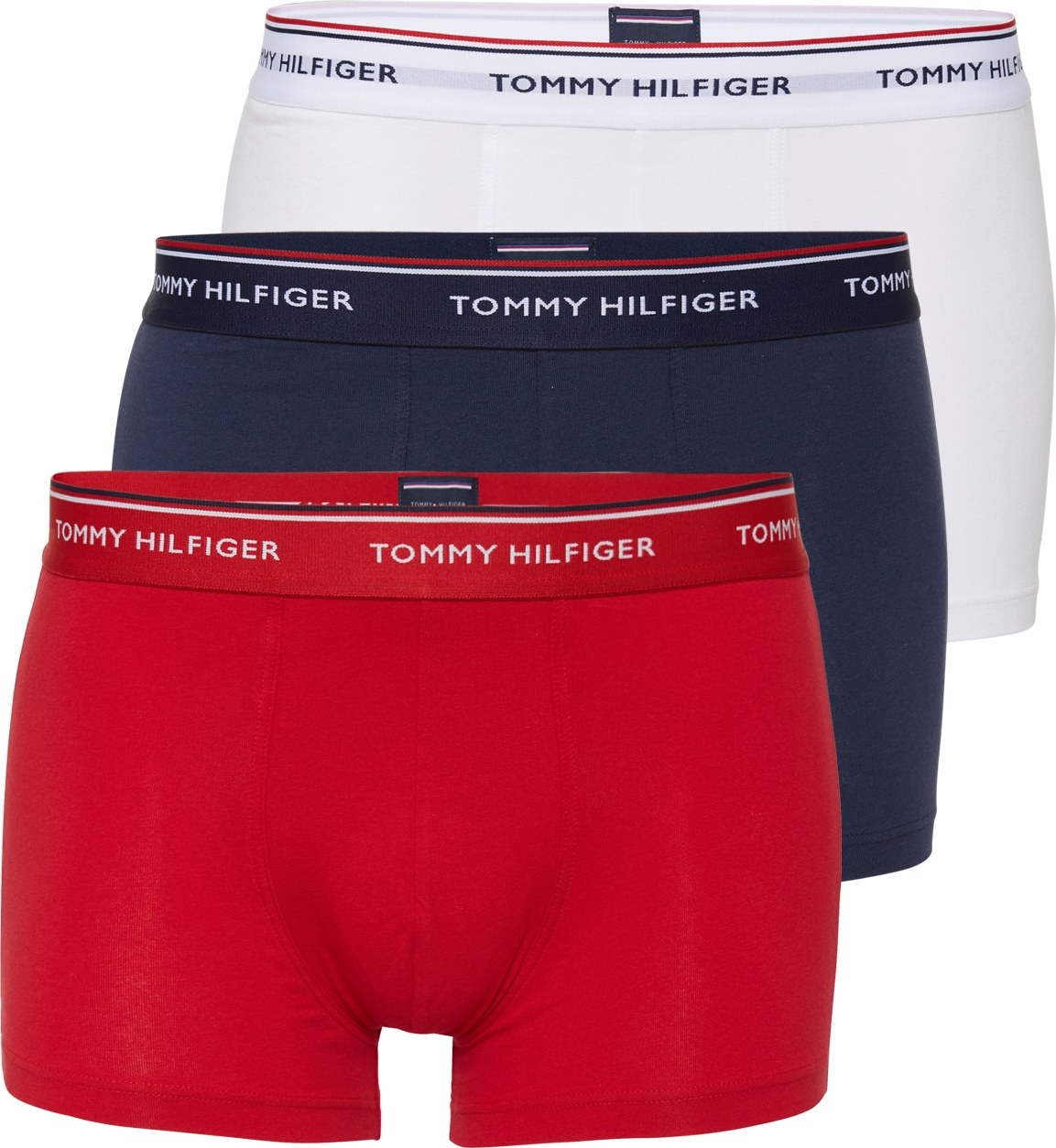 Tommy Hilfiger Underwear Boxerky námořnická modř / červená / bílá