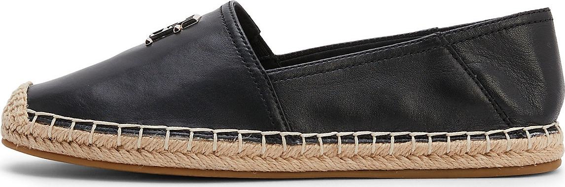 TOMMY HILFIGER Espadrilky světle hnědá / zlatá / černá