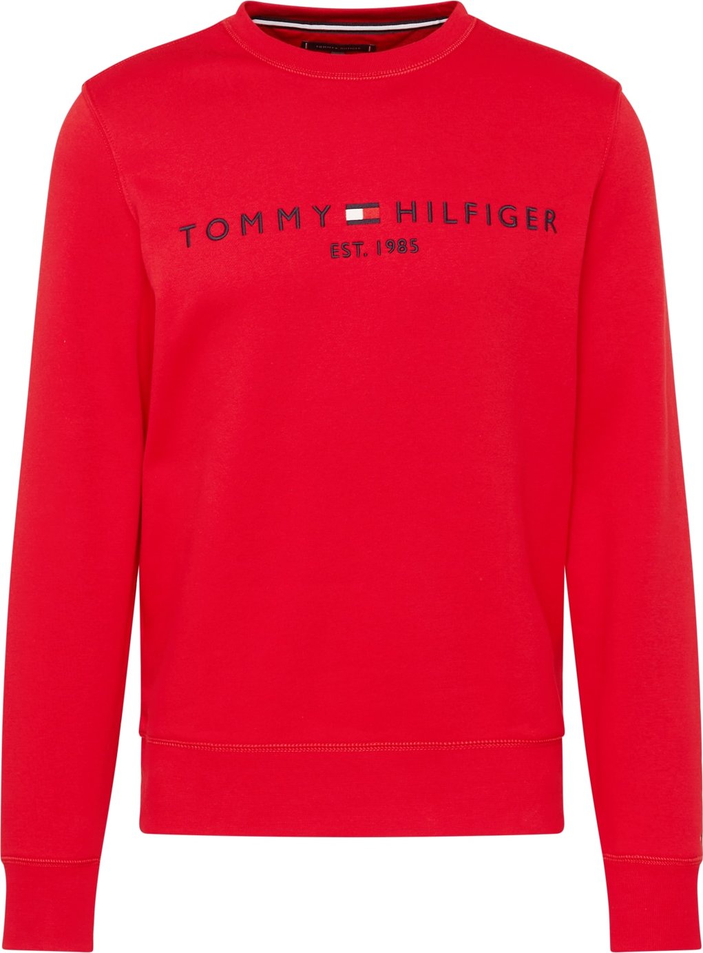 TOMMY HILFIGER Mikina námořnická modř / červená / bílá