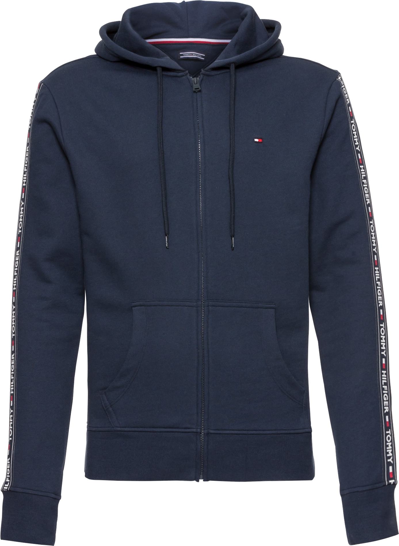 TOMMY HILFIGER Mikina námořnická modř / červená / bílá