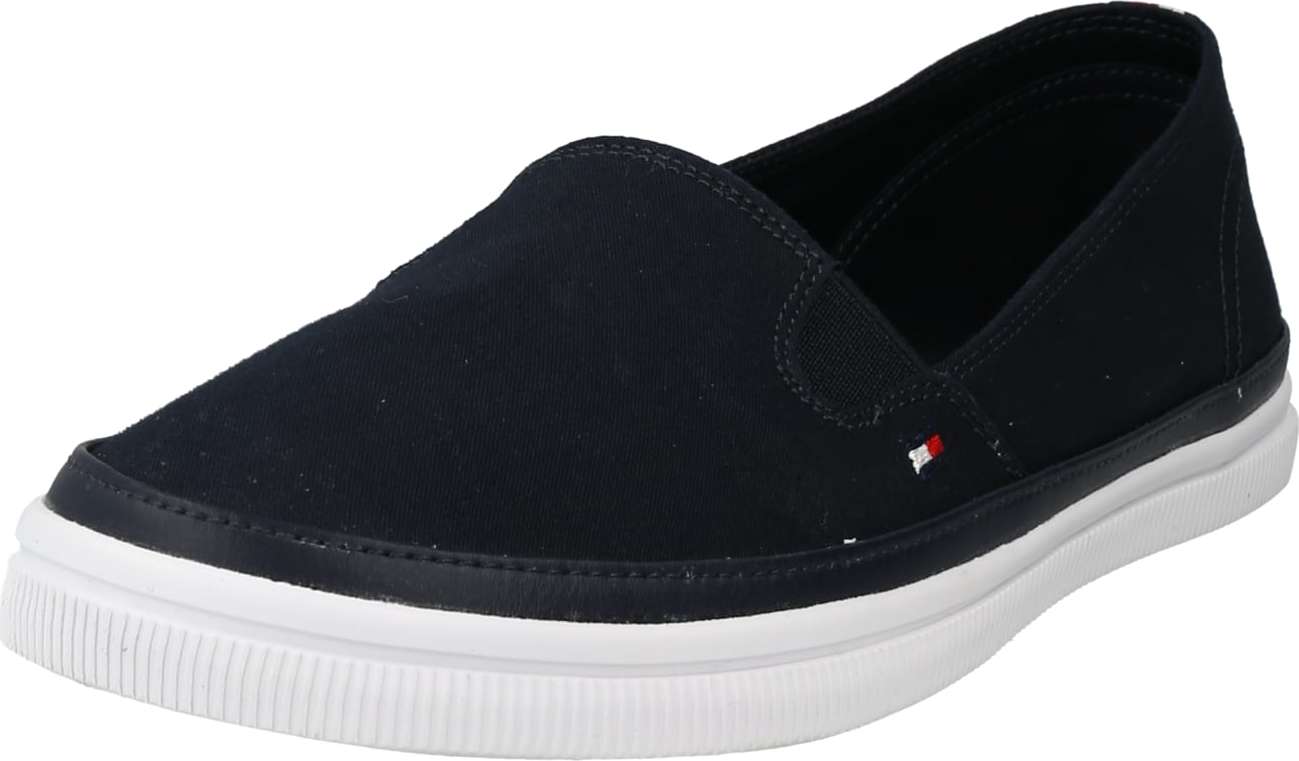 TOMMY HILFIGER Slip on boty marine modrá / červená / bílá