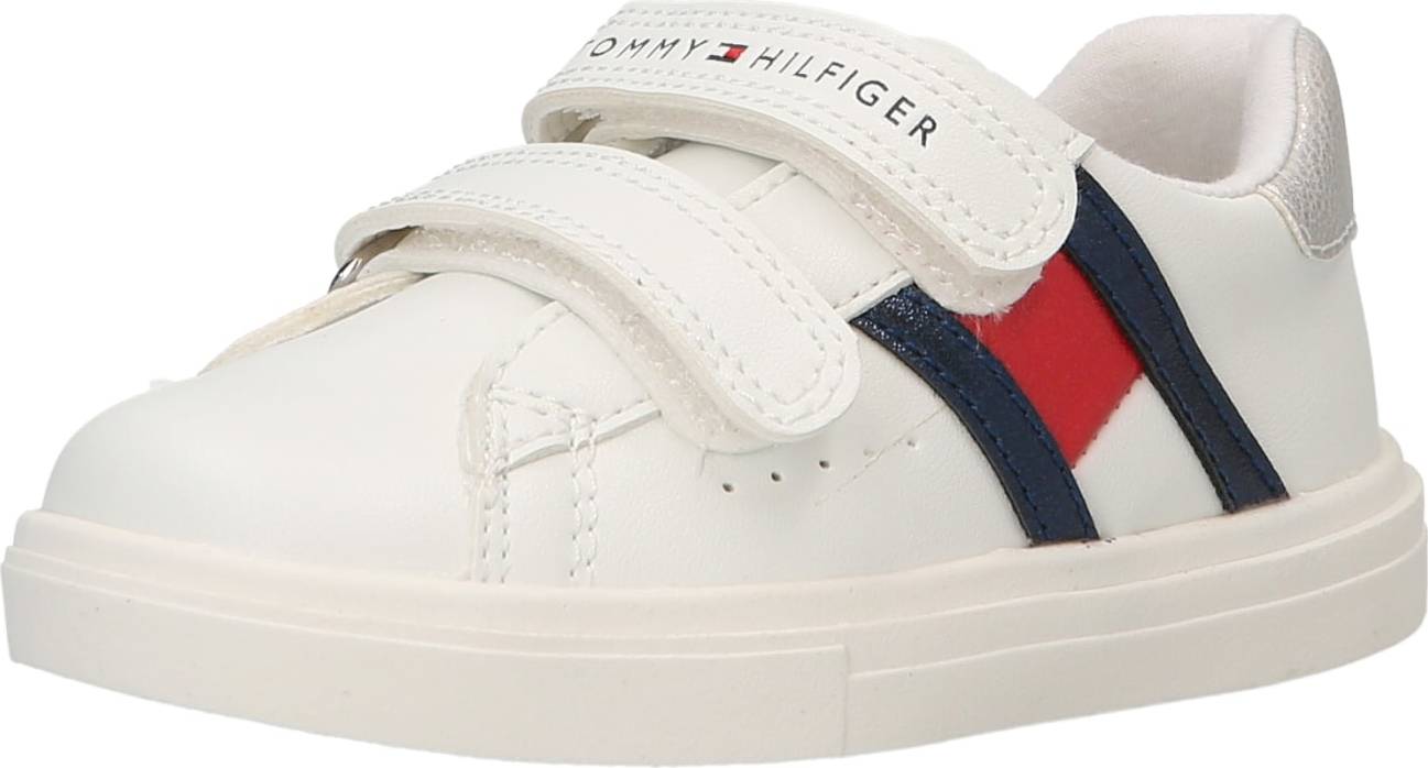 TOMMY HILFIGER Tenisky námořnická modř / červená / bílá