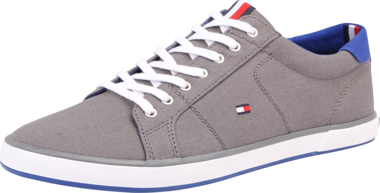 TOMMY HILFIGER Tenisky 'H2285ARLOW 1D' modrá / šedá