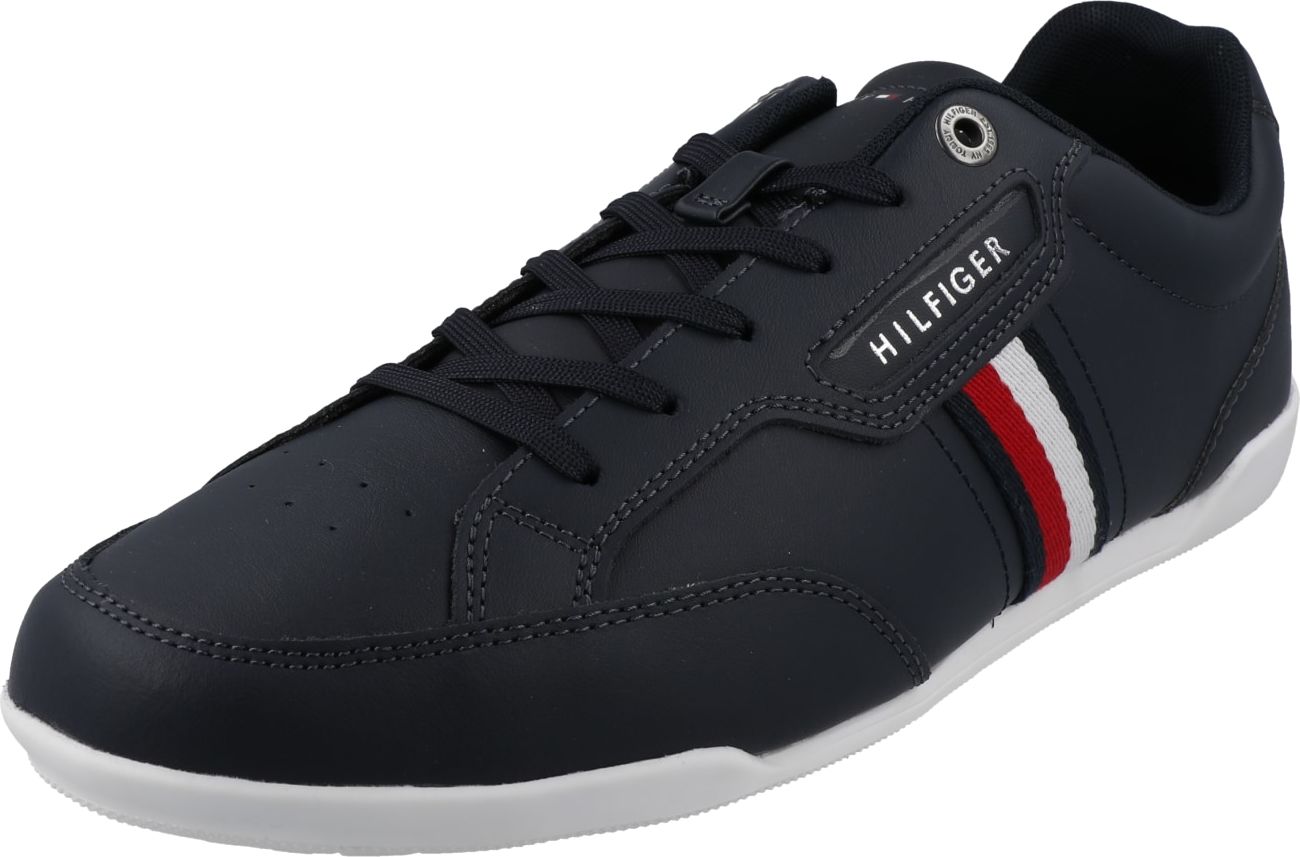 TOMMY HILFIGER Tenisky tmavě modrá / červená / bílá