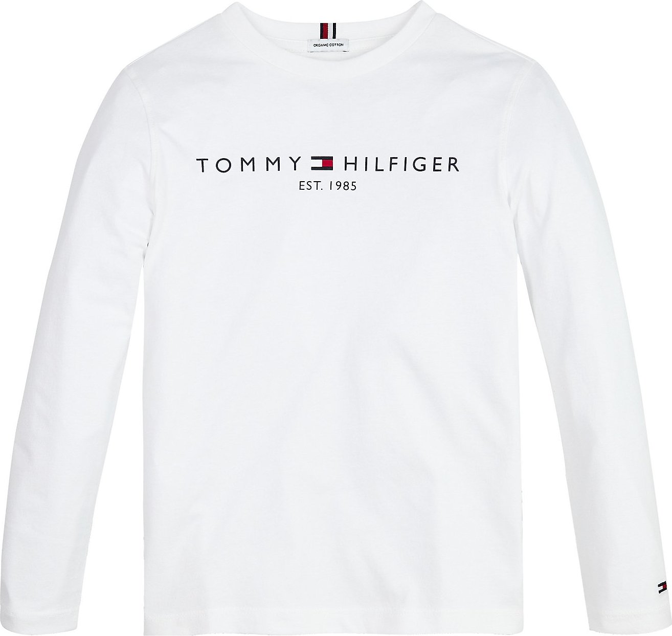 TOMMY HILFIGER Tričko marine modrá / červená / bílá