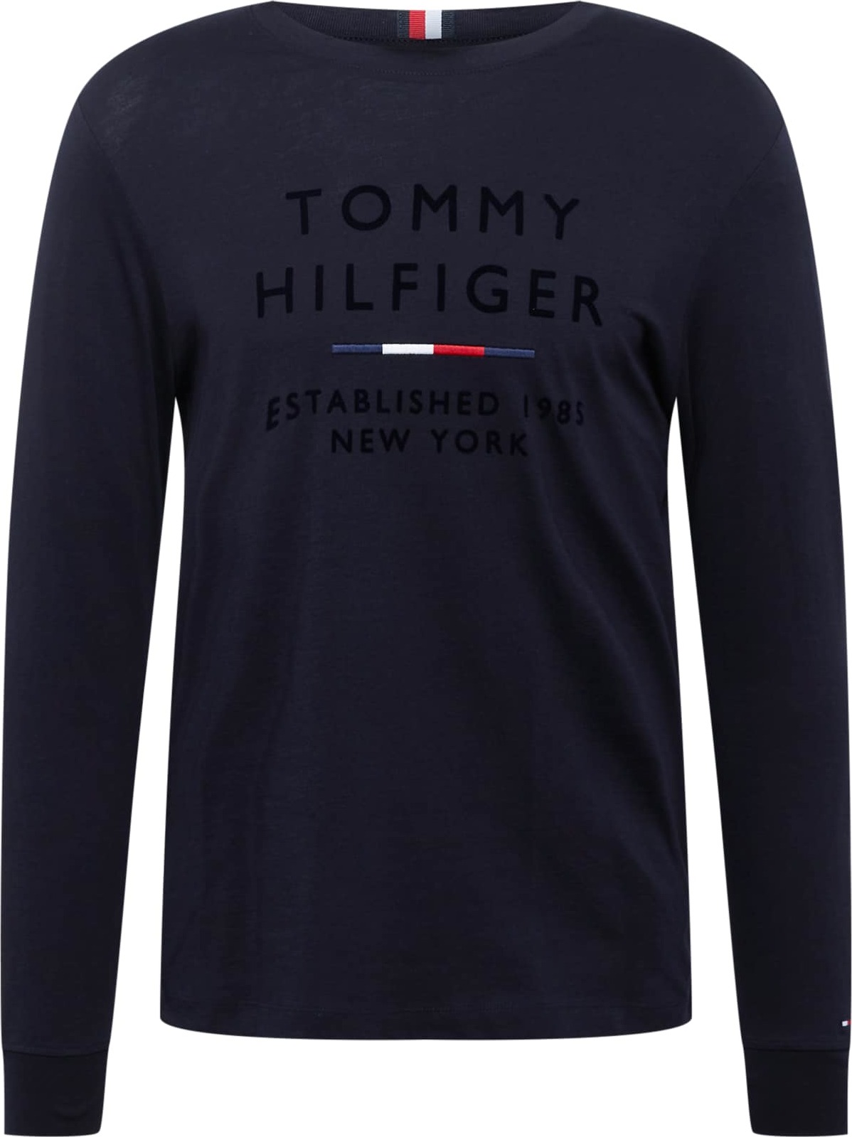 TOMMY HILFIGER Tričko modrá / námořnická modř / červená / bílá