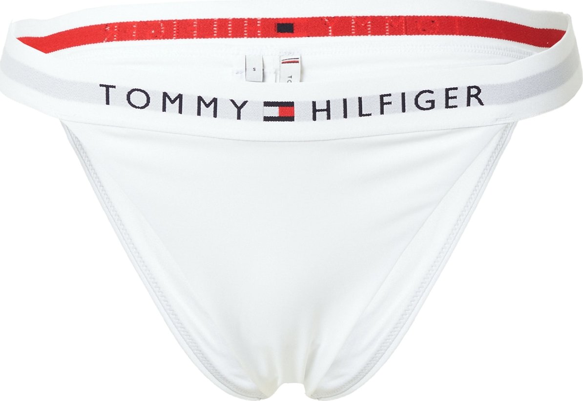 Tommy Hilfiger Underwear Spodní díl plavek 'CHEEKY' námořnická modř / bílá