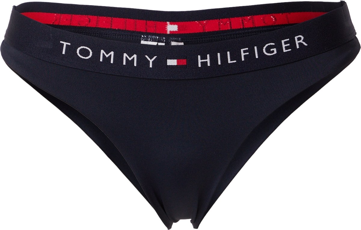 Tommy Hilfiger Underwear Spodní díl plavek noční modrá / červená / bílá