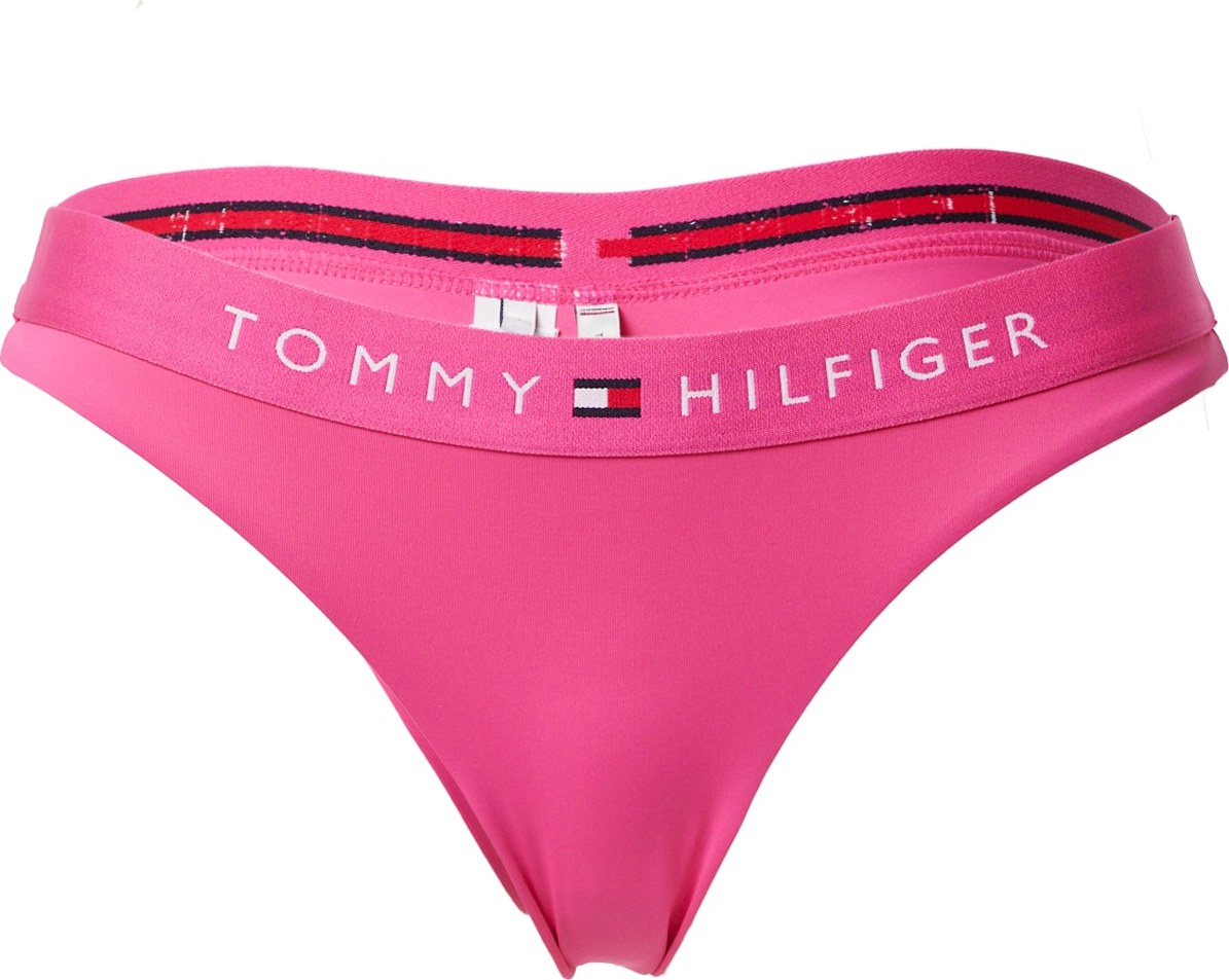 Tommy Hilfiger Underwear Spodní díl plavek tmavě modrá / světle růžová / červená / bílá