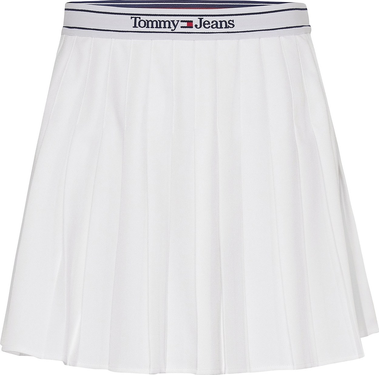 Tommy Jeans Sukně noční modrá / červená / bílá