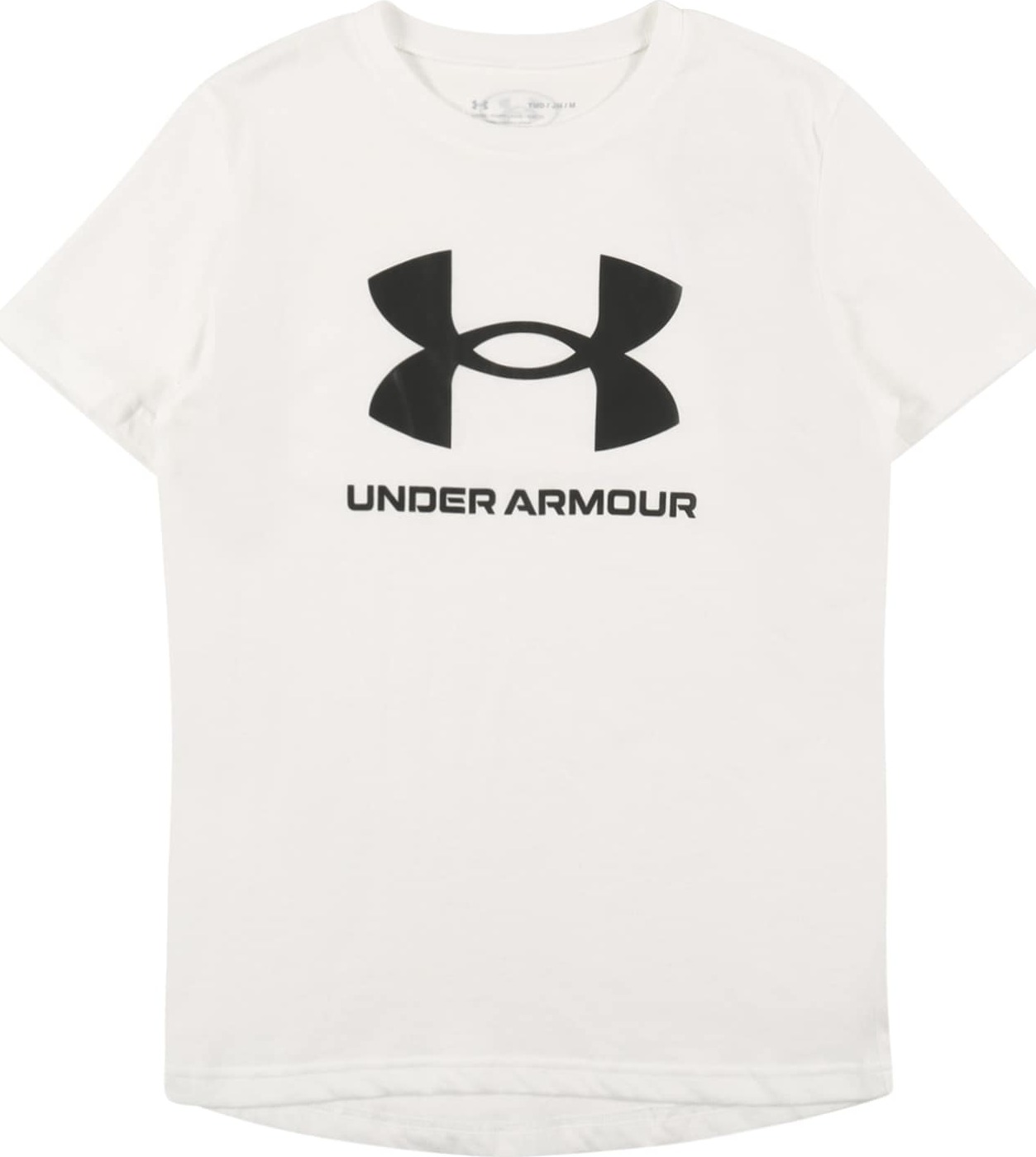 UNDER ARMOUR Funkční tričko černá / bílá