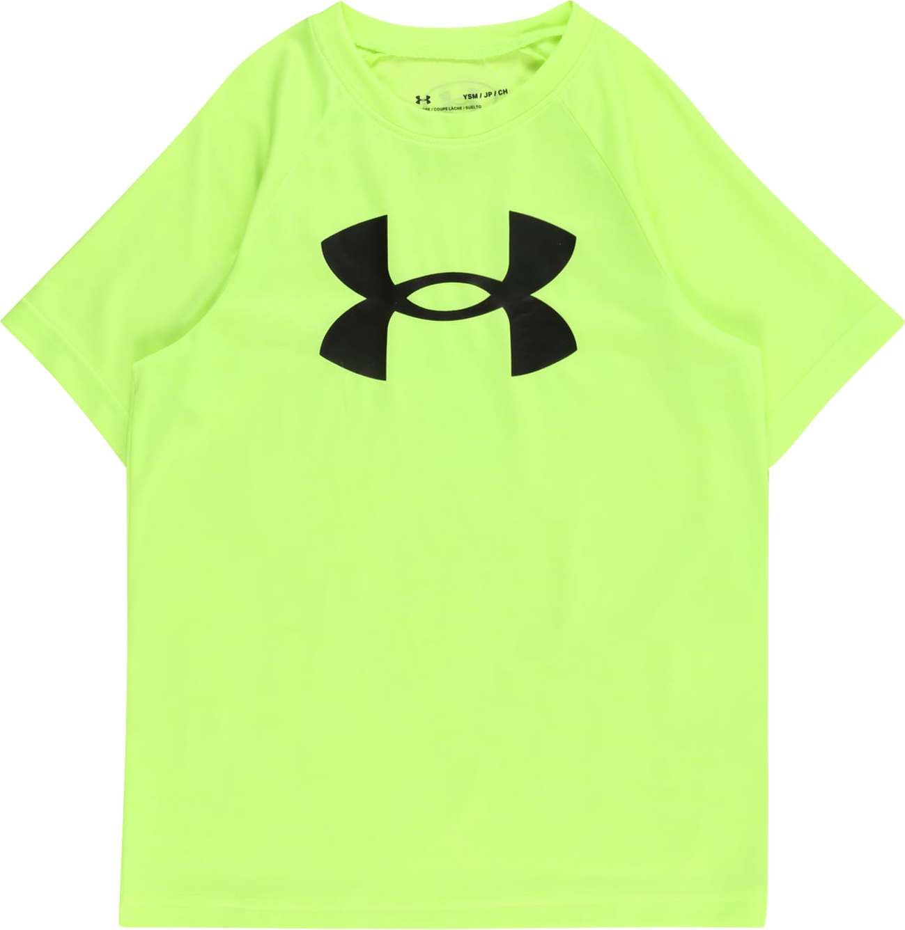 UNDER ARMOUR Funkční tričko limetková / černá