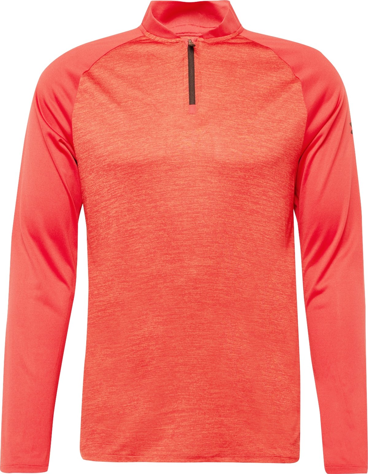 UNDER ARMOUR Funkční tričko oranžově červená / červený melír / černá