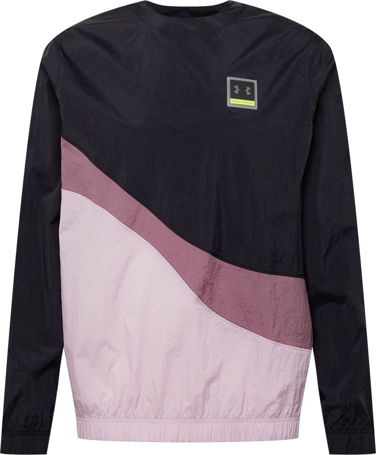 UNDER ARMOUR Funkční tričko pastelová fialová / světle fialová / černá