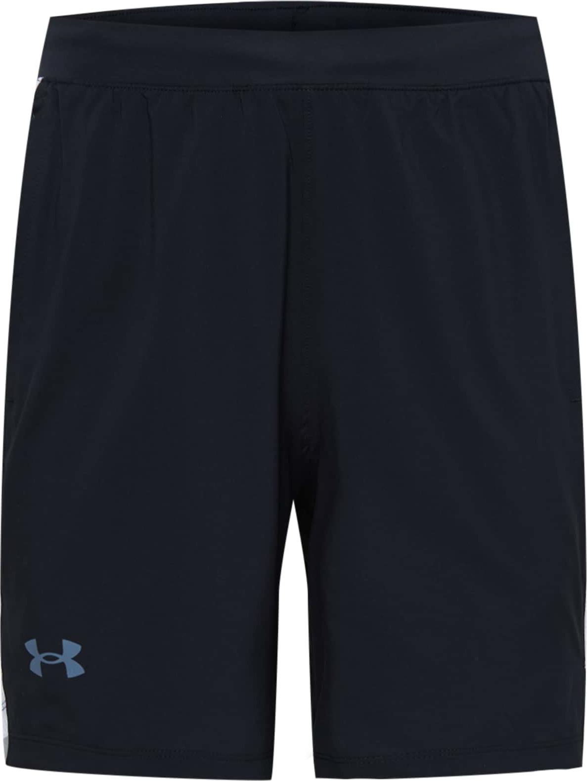 UNDER ARMOUR Sportovní kalhoty 'Launch' světlemodrá / černá / bílá