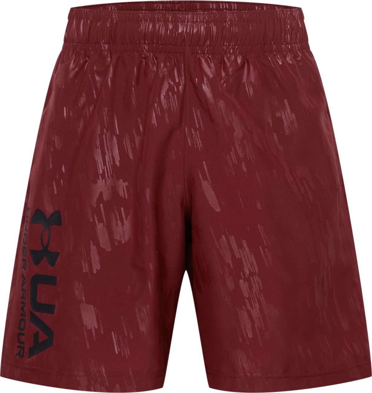 UNDER ARMOUR Sportovní kalhoty merlot / černá