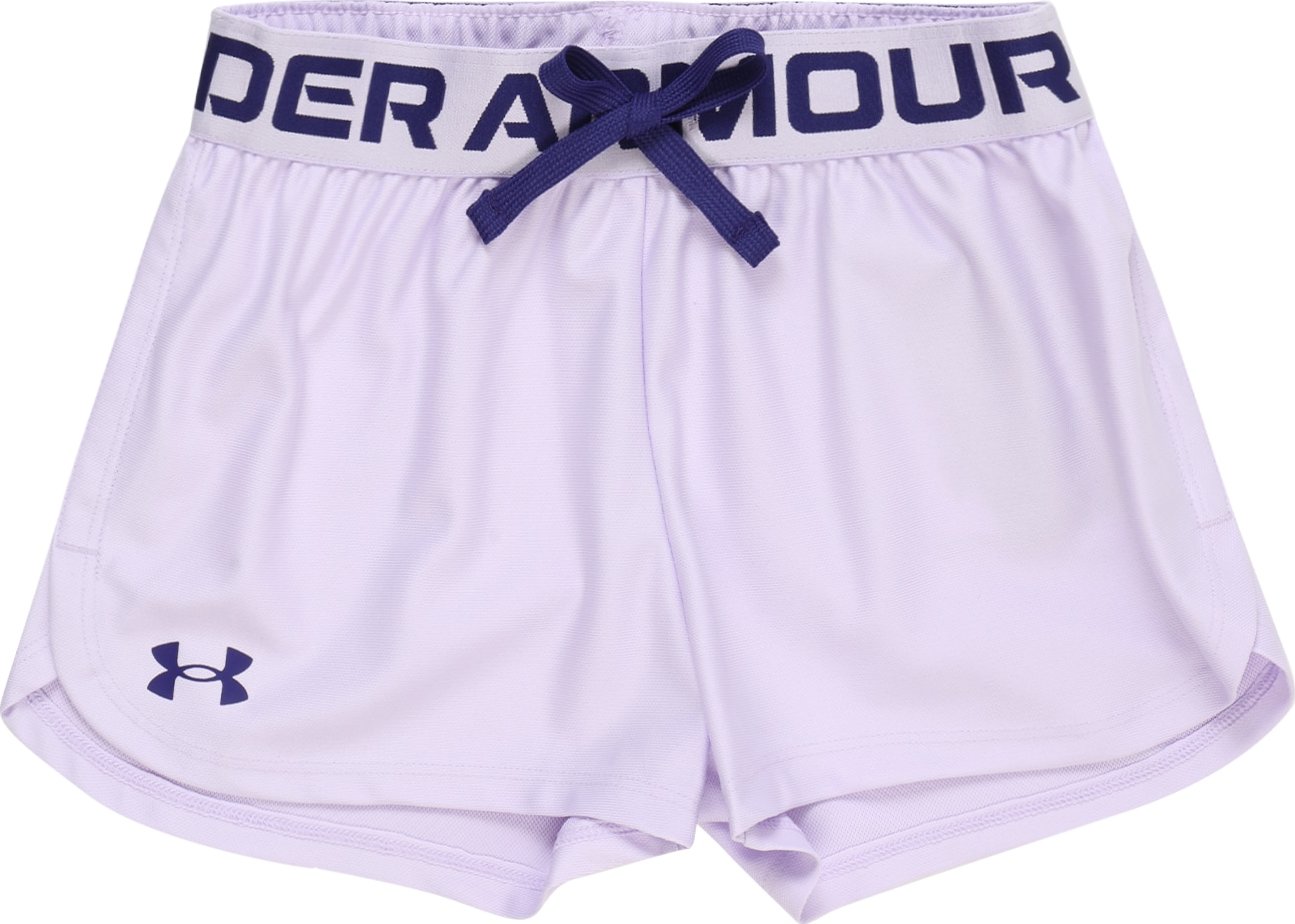 UNDER ARMOUR Sportovní kalhoty 'Play Up' pastelová fialová / tmavě fialová