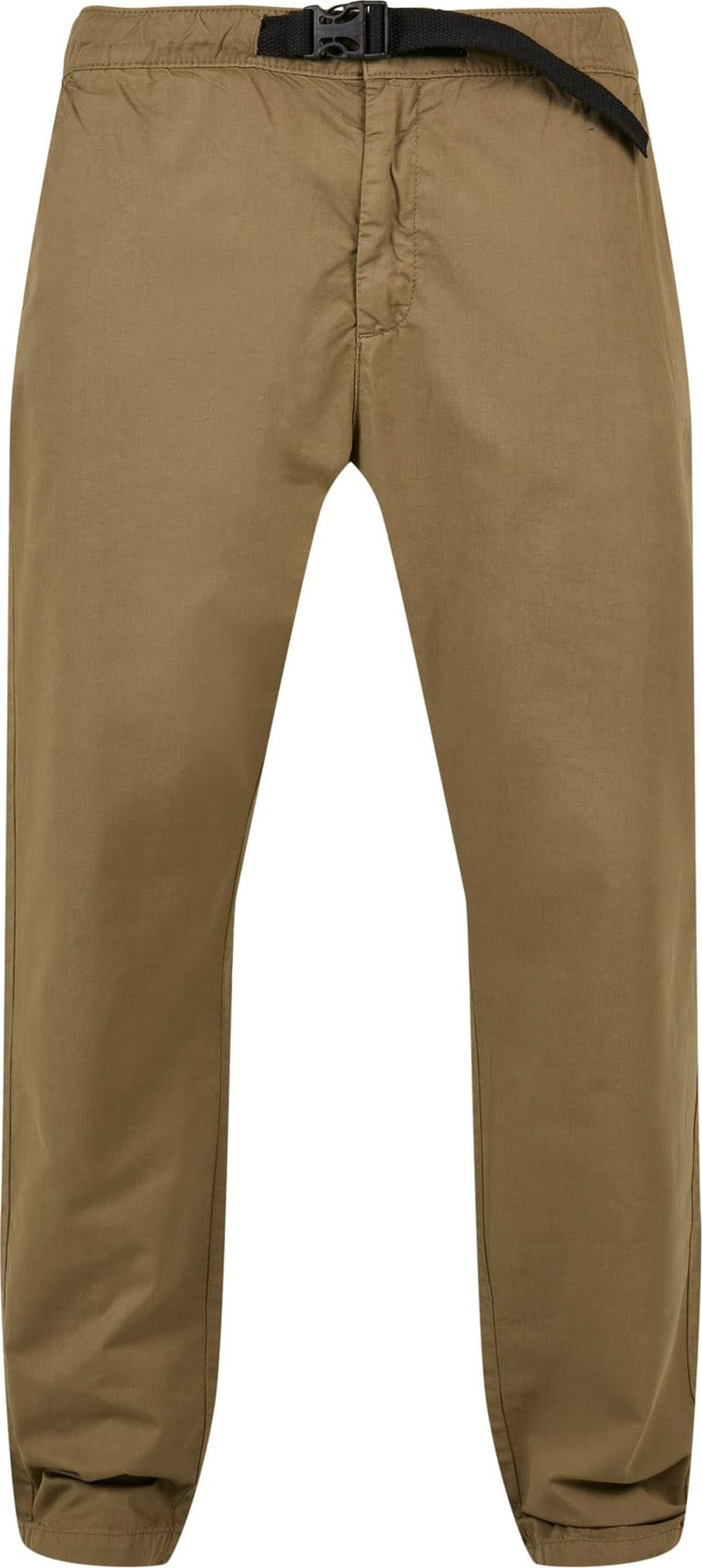 Urban Classics Chino kalhoty olivová / černá