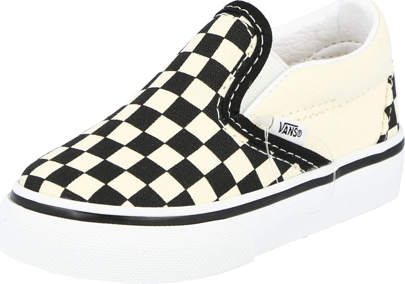 VANS Tenisky krémová / černá / bílá