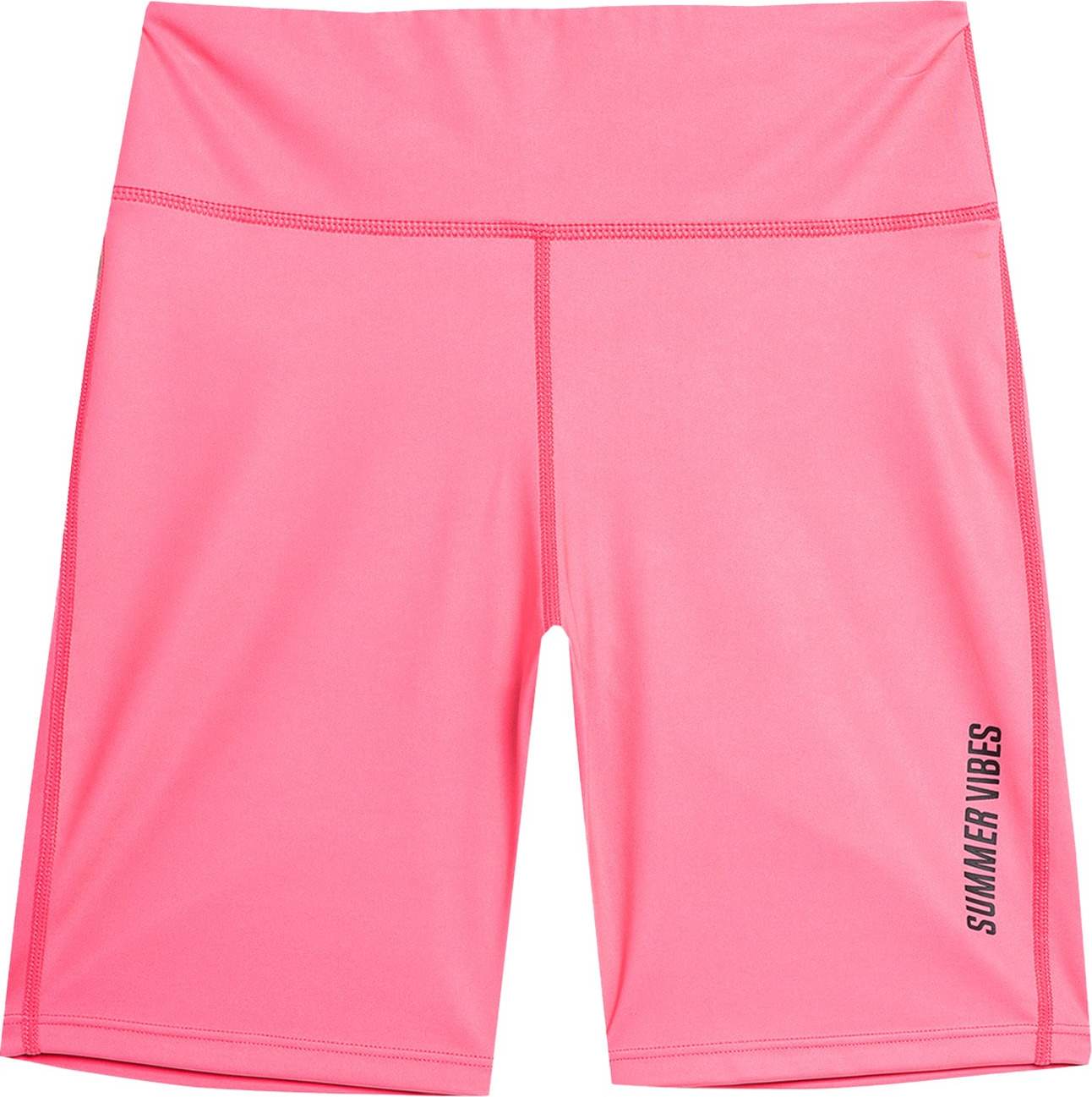 4F Sportovní kalhoty pink / černá