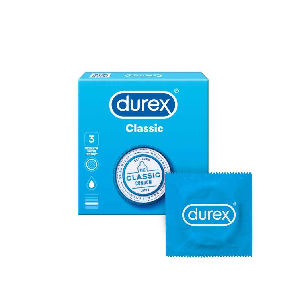 Durex Classic kondomy 3 ks Durex