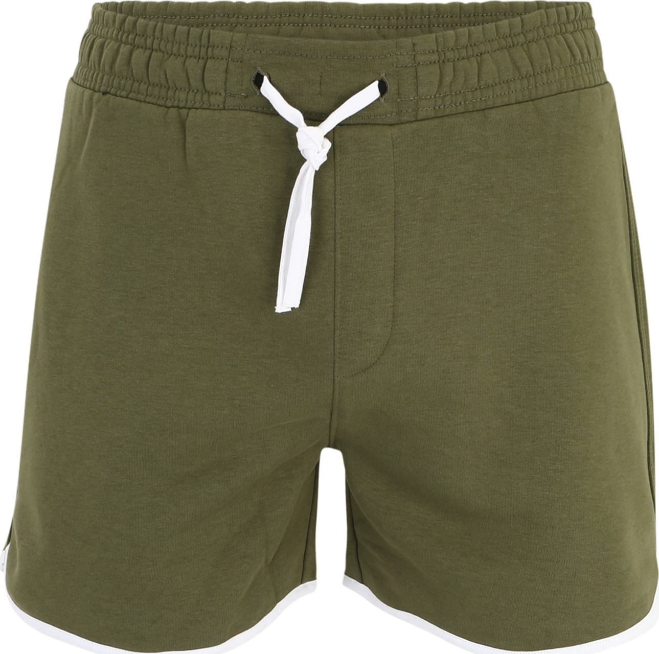 AÉROPOSTALE Kalhoty khaki / bílá