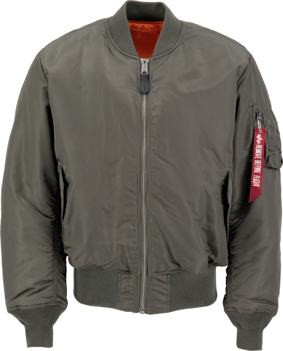 ALPHA INDUSTRIES Přechodná bunda tmavě zelená