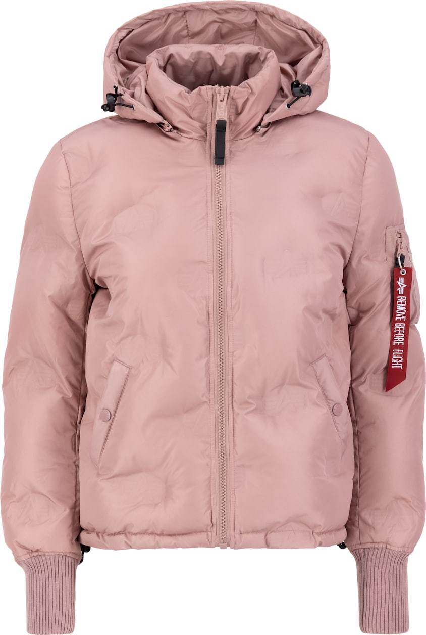 ALPHA INDUSTRIES Zimní bunda starorůžová