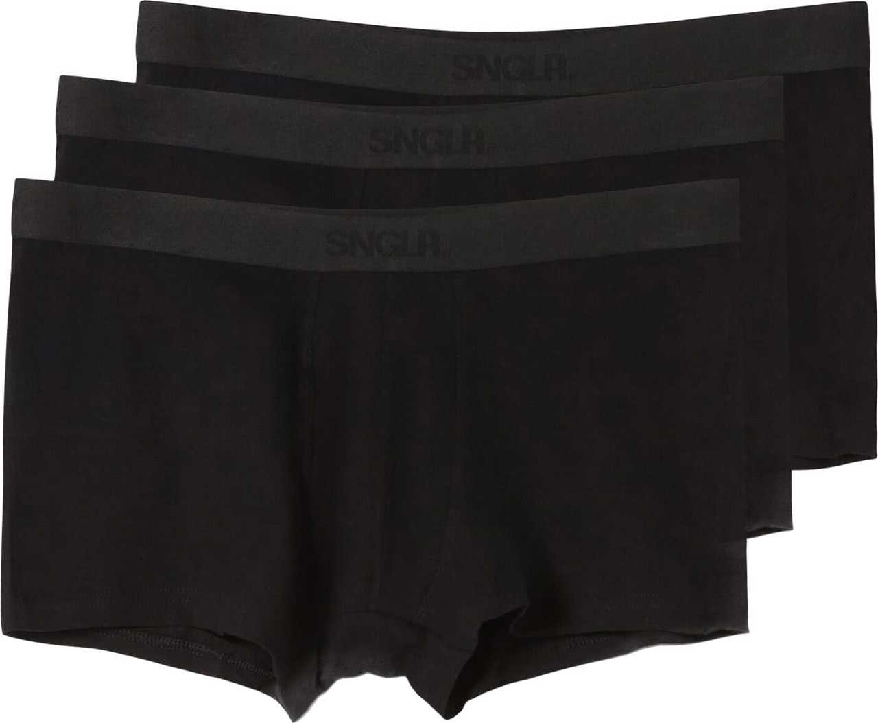 Bershka Boxerky černá