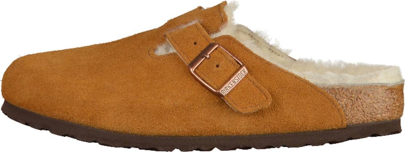 BIRKENSTOCK Pantofle 'Boston' karamelová