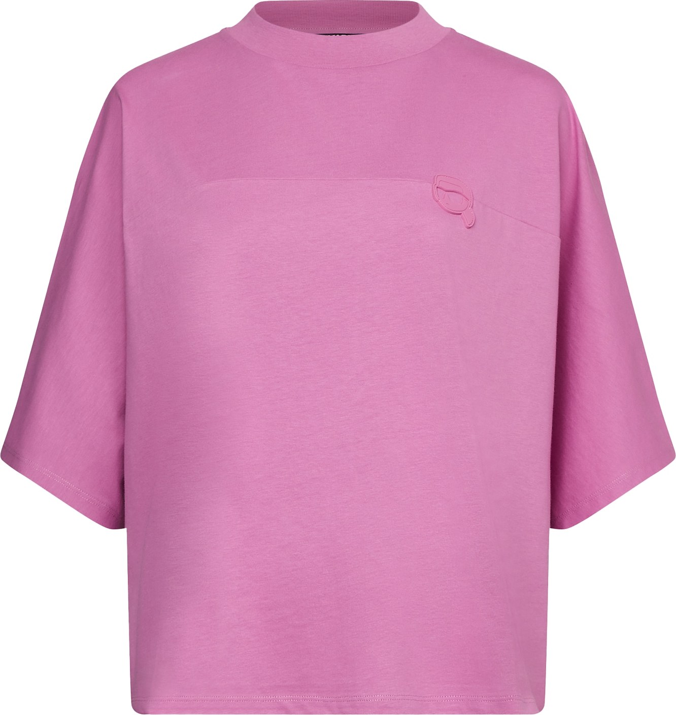 Karl Lagerfeld Oversized tričko ' Ikonik 2.0 ' pink