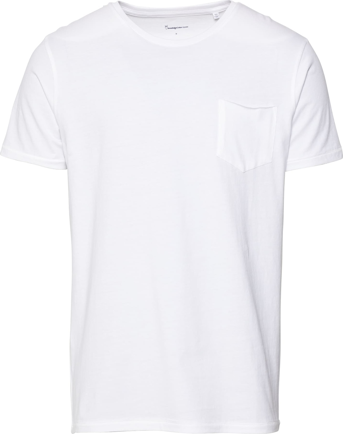 KnowledgeCotton Apparel Tričko 'Alder' offwhite