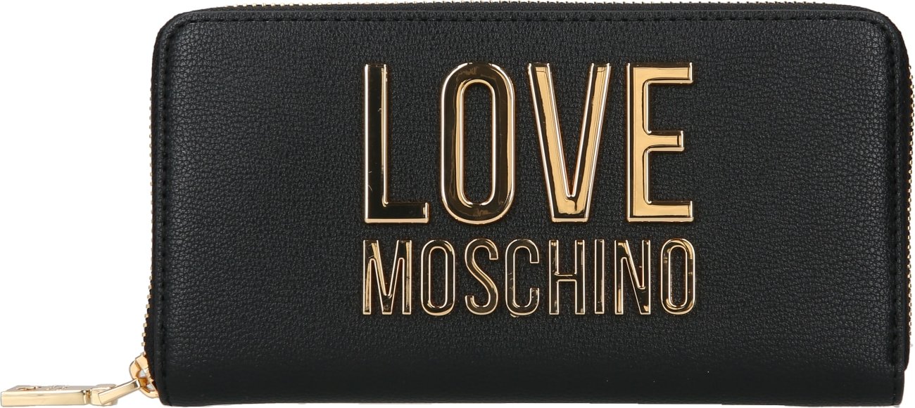 Love Moschino Peněženka zlatá / černá