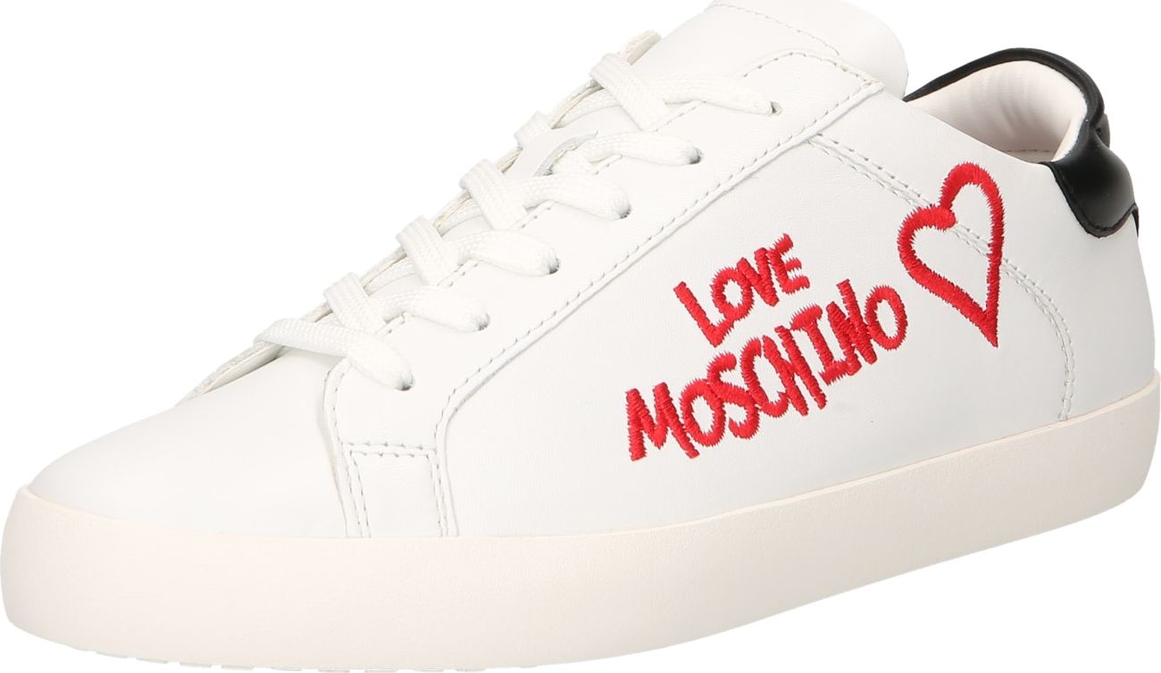 Love Moschino Tenisky červená / černá / bílá