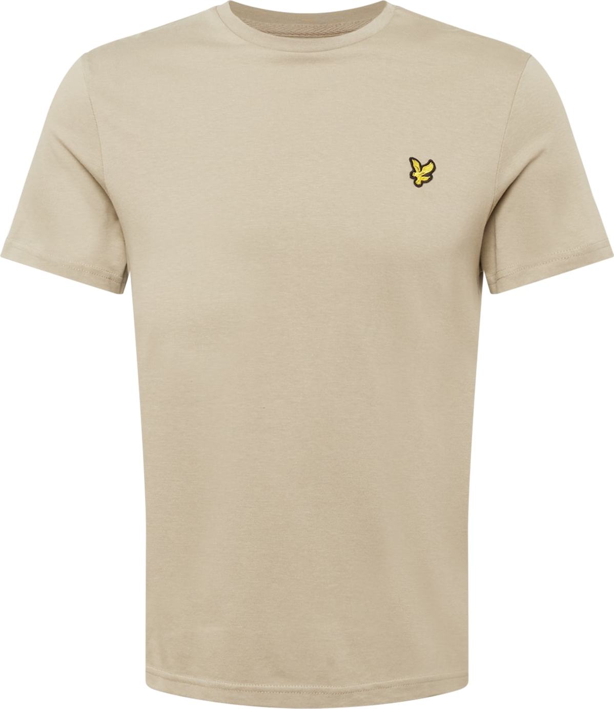 Lyle & Scott Tričko žlutá / pastelově zelená / černá