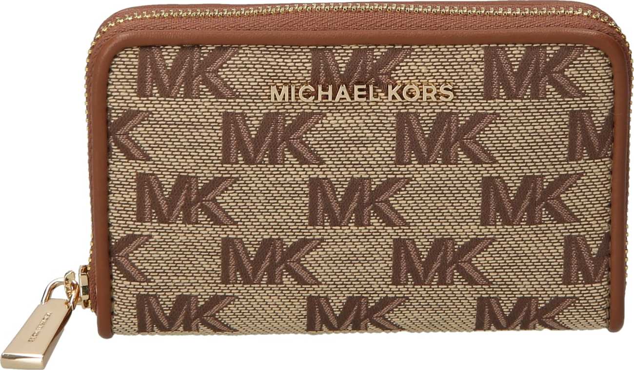 MICHAEL Michael Kors Peněženka béžová / hnědá