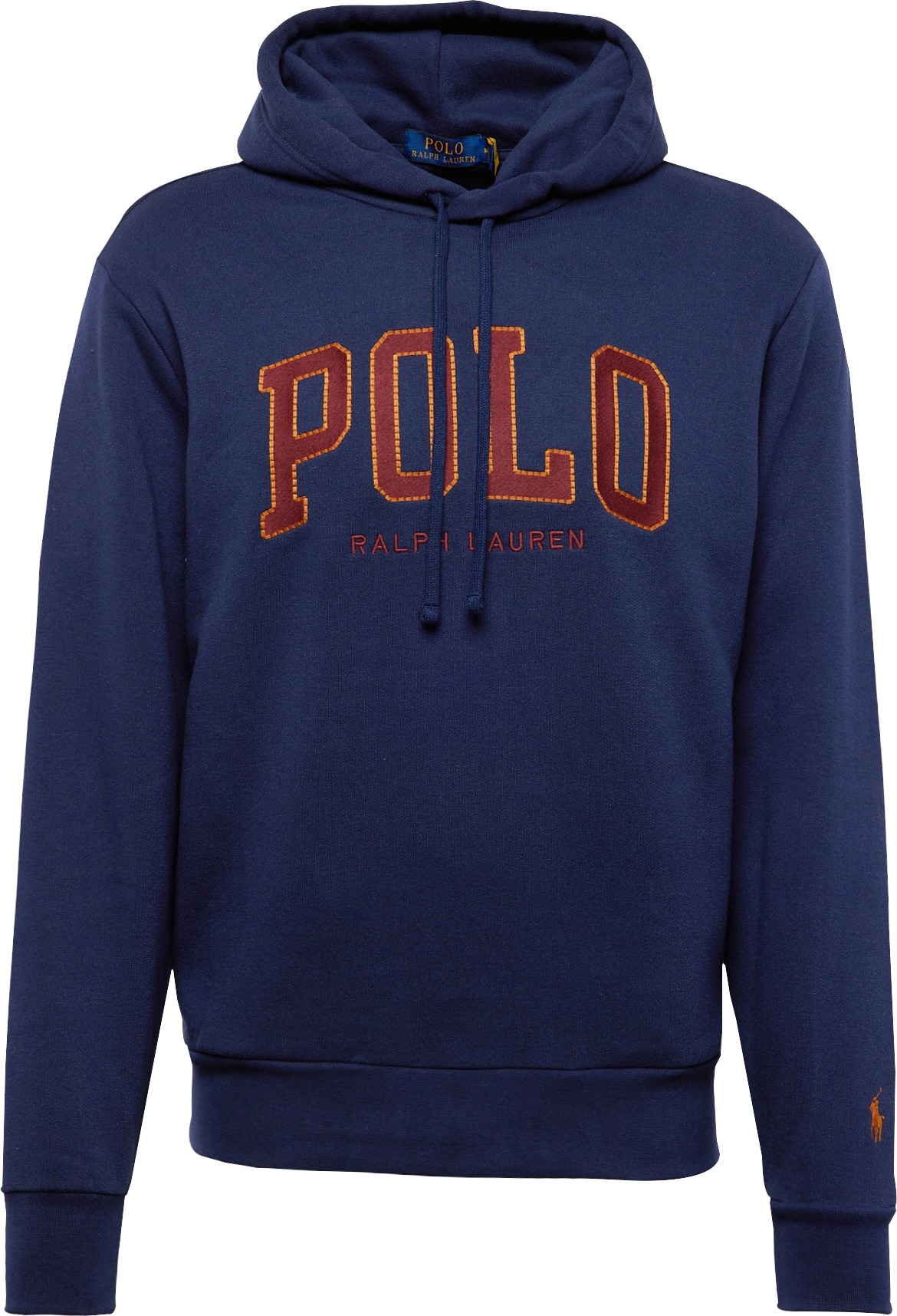 Polo Ralph Lauren Mikina marine modrá / rezavě hnědá