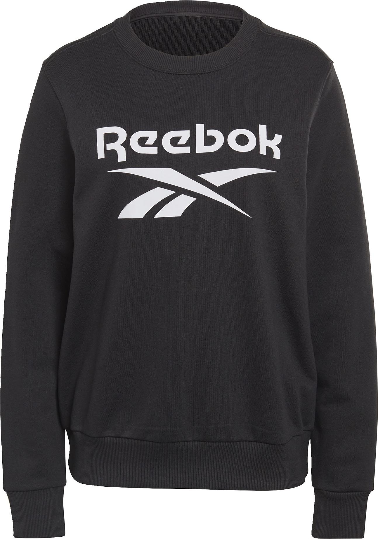 Reebok Classics Mikina černá / bílá