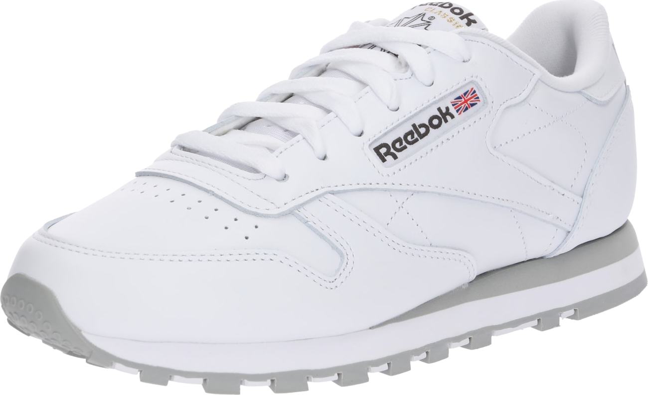 Reebok Classics Tenisky 'Classic Leather' šedá / bílá