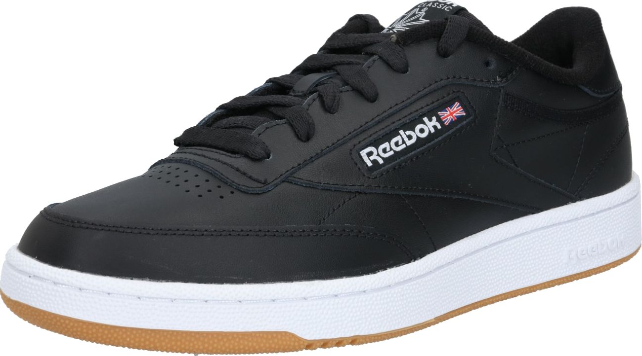 Reebok Classics Tenisky 'CLUB C 85' černá / bílá