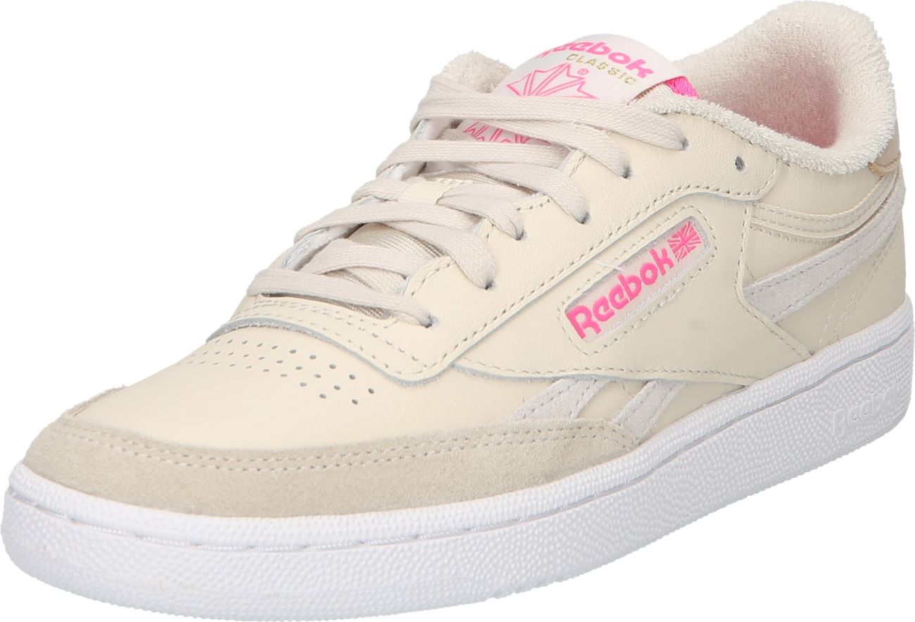 Reebok Classics Tenisky 'Club C Revenge' krémová / pink / bílá