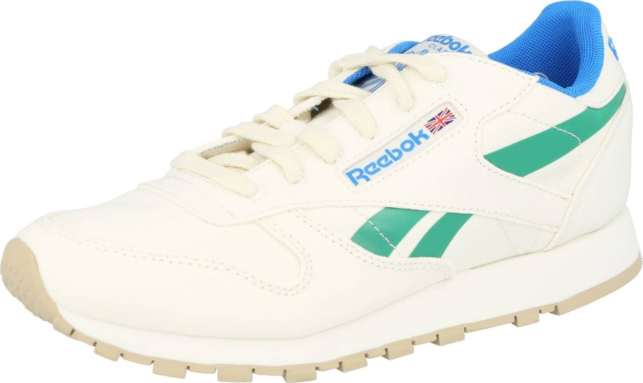 Reebok Classics Tenisky nebeská modř / světle zelená / bílá