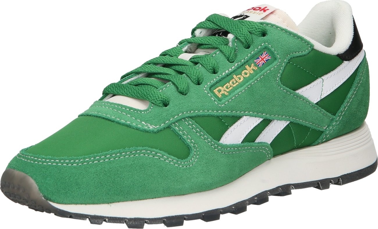 Reebok Classics Tenisky zelená / bílá