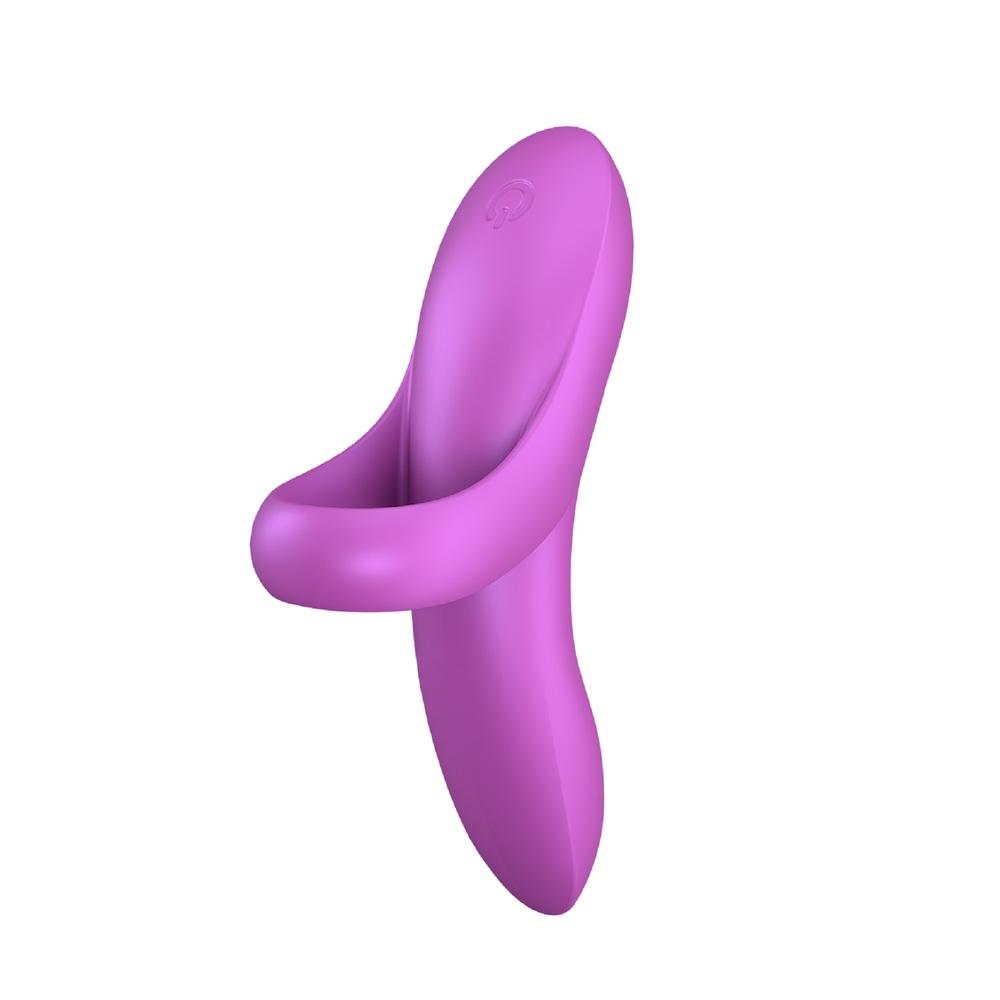 Satisfyer Bold Lover Vibrátor na prst - růžový Satisfyer