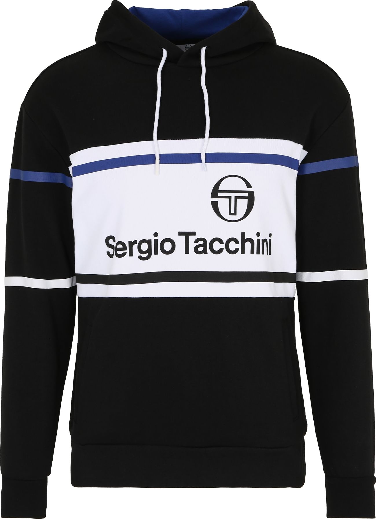 Sergio Tacchini Mikina 'DEANNA' modrá / černá / bílá