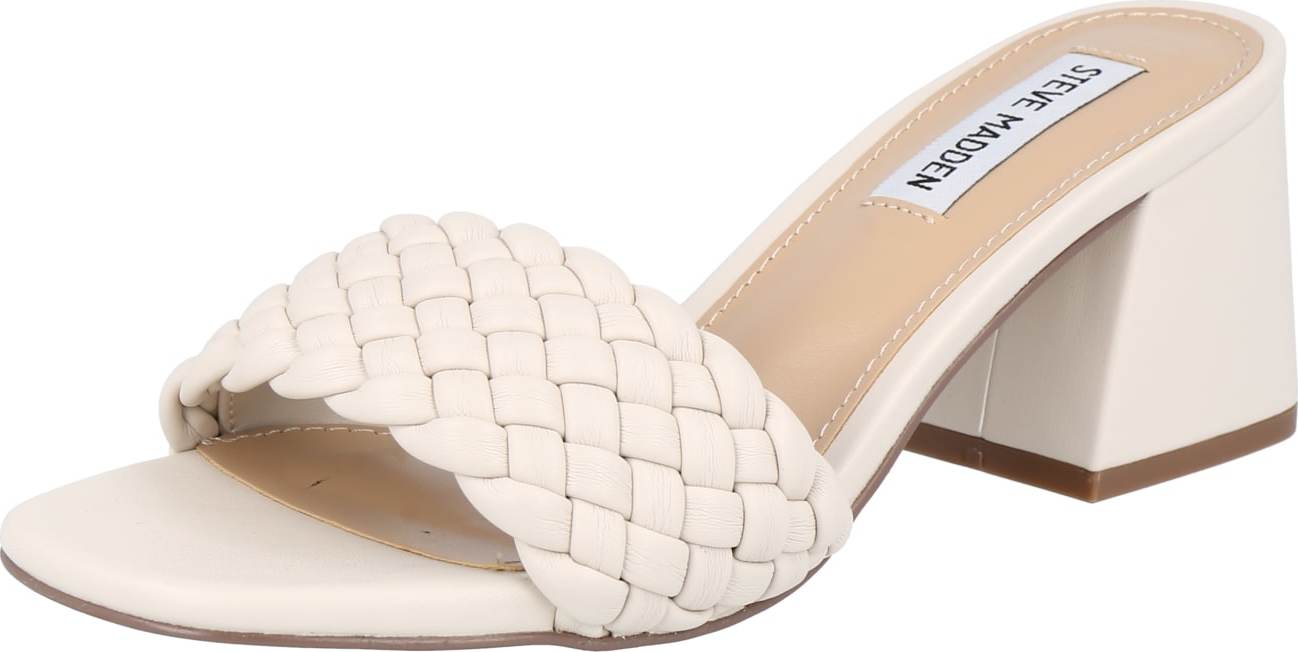 STEVE MADDEN Pantofle krémová