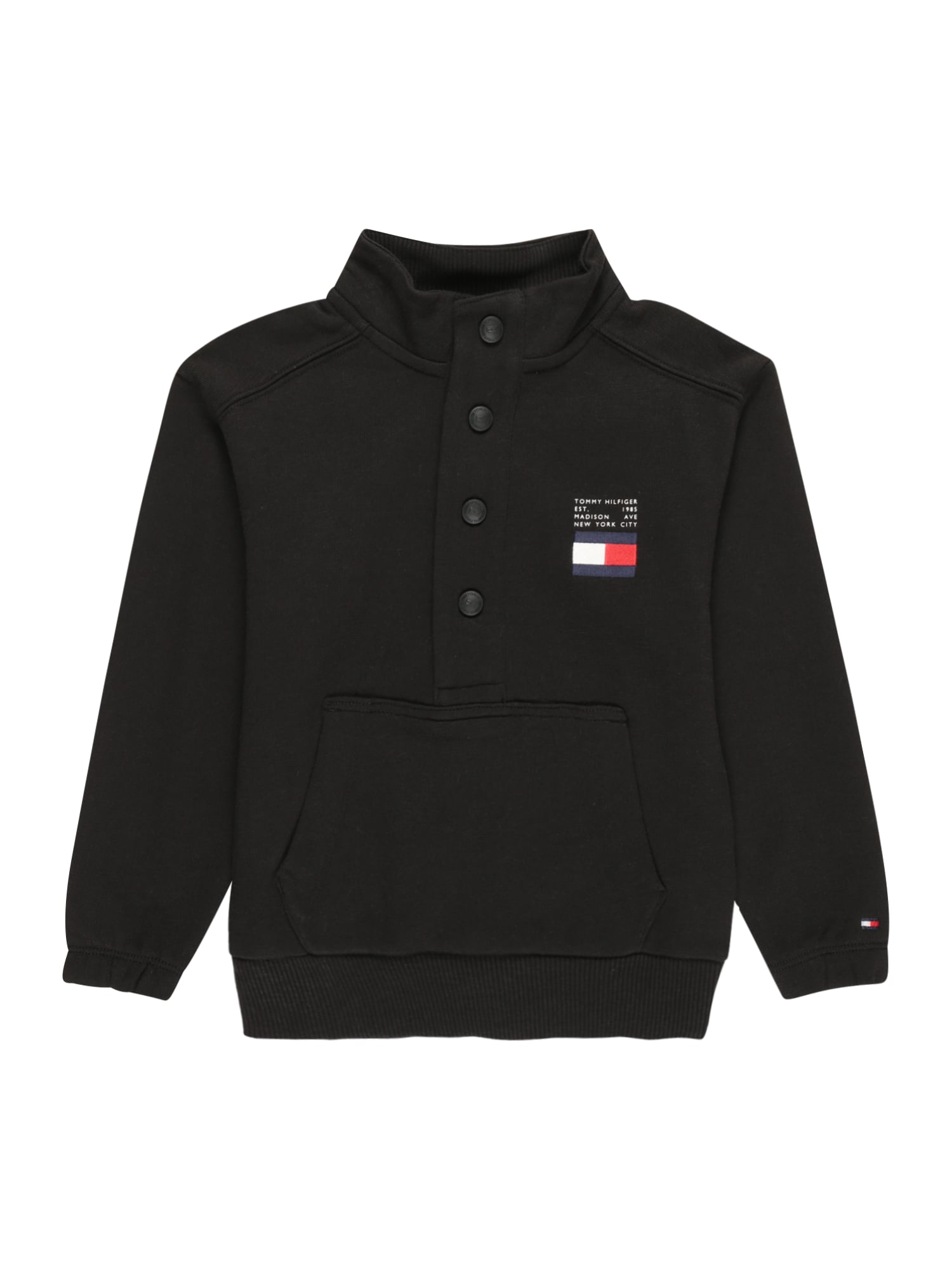 TOMMY HILFIGER Mikina tmavě modrá / červená / černá / bílá